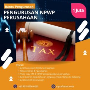 Jasa Buat NPWP Perusahaan